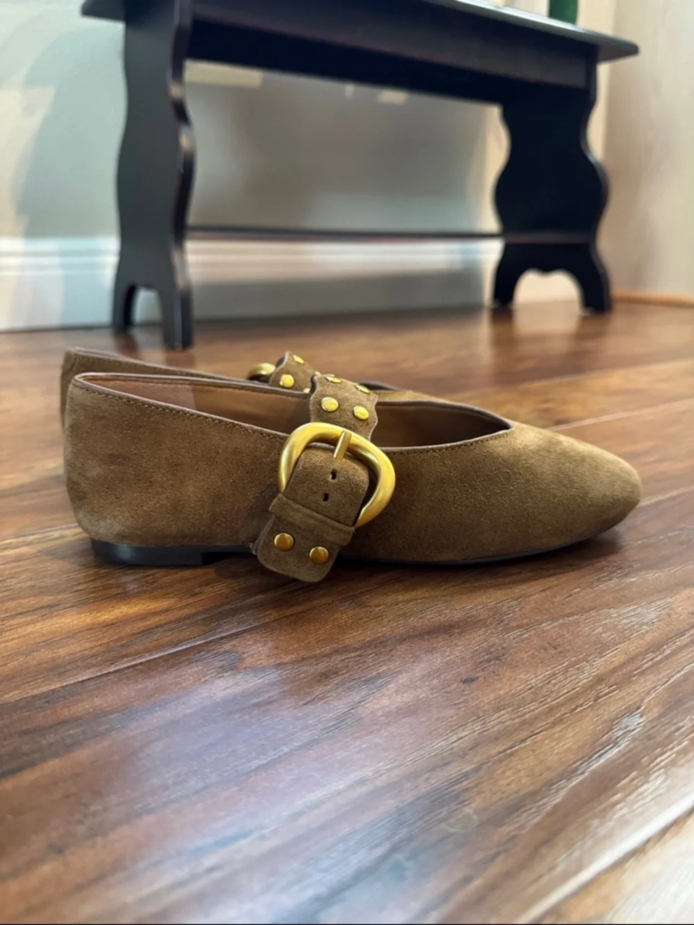 Madewell The Remy Mary Jane Flat Dried Acorn Size 5.5 NWOT